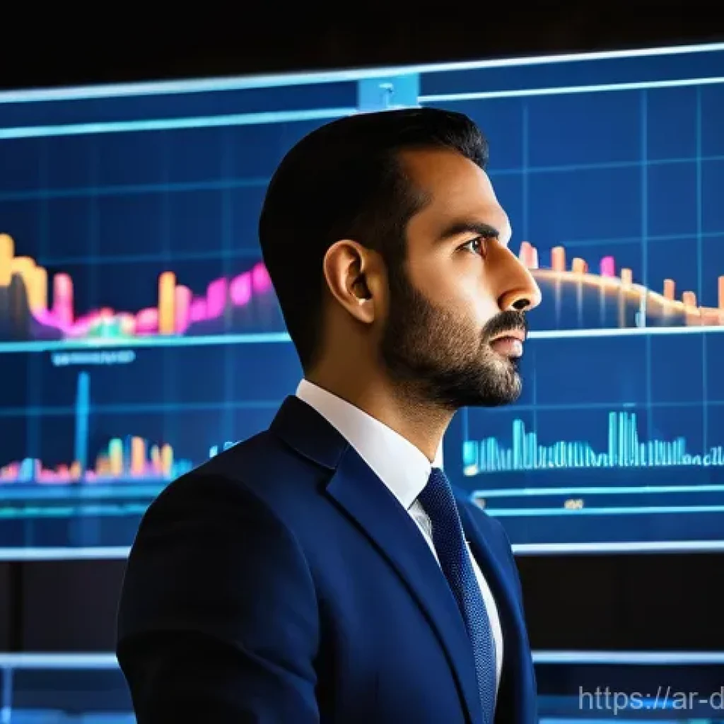 실시간 데이터 시각화 도구 활용법 - Real-time Market Pulse Dashboard: Proactive Business Leadership**

"A confident male business leader...
